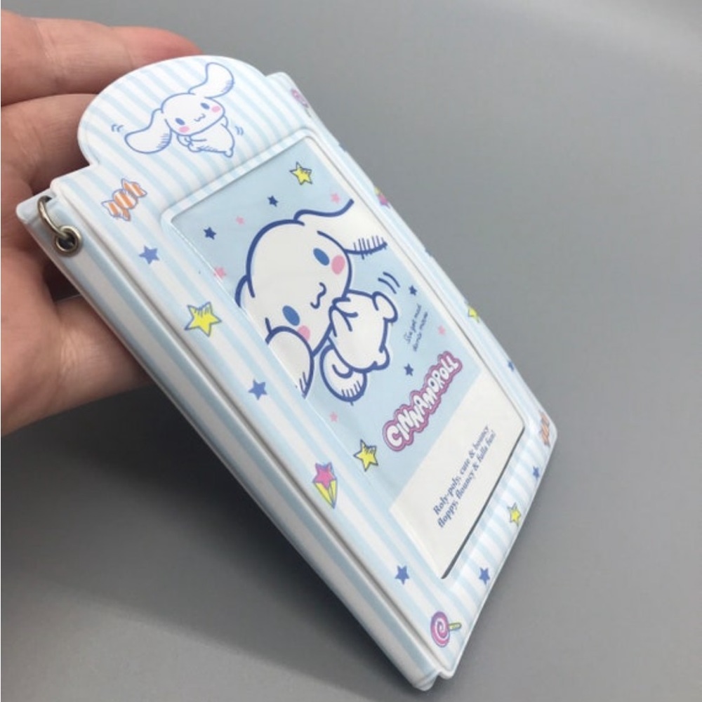 ⭐️ Cinnamoroll Sanrio Wallet Keychain ID Pic Display Window & Card Money Slots